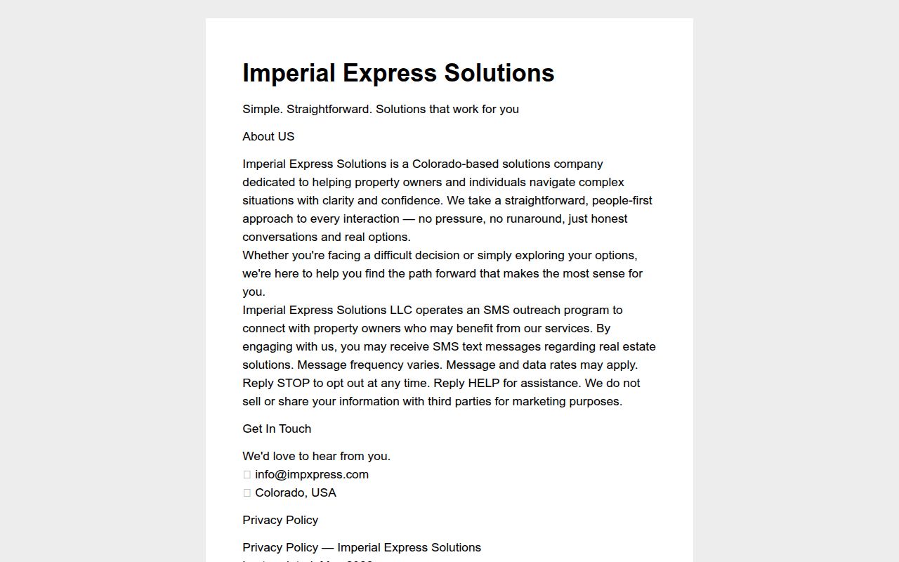 Imperial Express Solutions